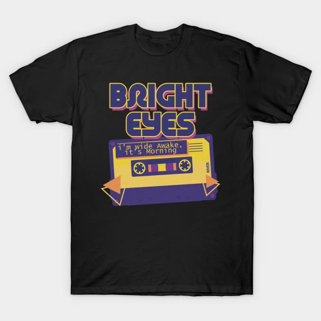 Bright Eyes i'm wide awake it's morning T-Shirt by lefteven